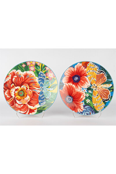 Mikasa Moor 2-Pack Virelle Porcelain Cake Plate 20 cm