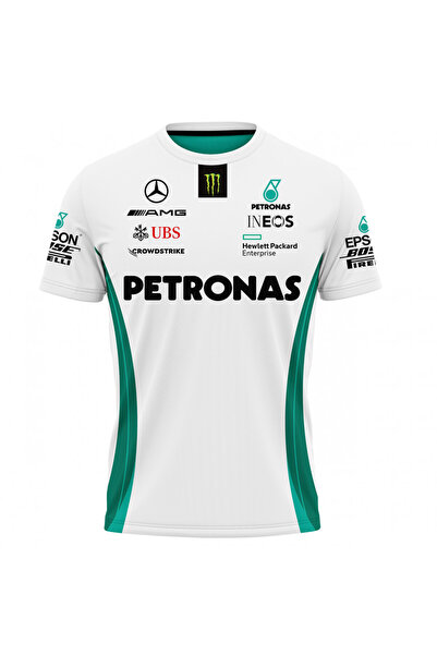 OEM Tricou barbati Mercedes F1 , maneca scurta multicolor D002