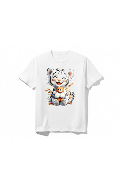 URBANTRENDSTORE Cat Printed Girls' Boys' Basic Simple Daily Unisex Cycling Ro...