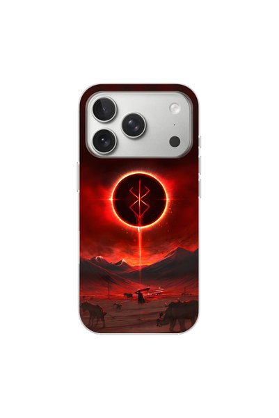 PPKin iPhone 17 Pro Compatible Anime 2/1 Design Transparent Case