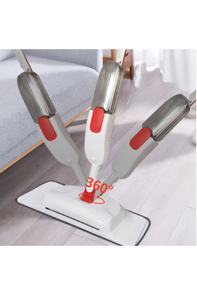 OEM Mop Spray 2in1 cu Pulverizator si Perie Rotativa 360° - Rezervor 400ml