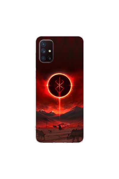 PPKin Samsung Galaxy M51 Compatible Anime 2/1 Design Transparent Case