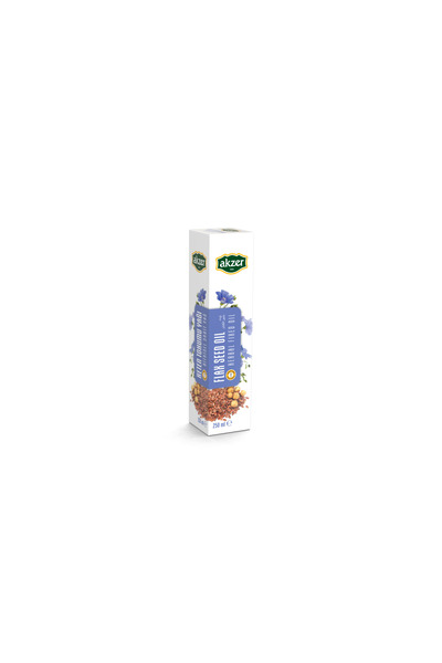 tan organik Flax Seed Oil Cold Press 250 ml
