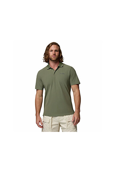 Columbia Freezer Polo Men's Casual Polo T-Shirt 2120291316 Green