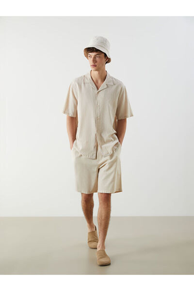 LC Waikiki I Rahatkalıp Linen Mixed Men's Shorts from Freezen Store
