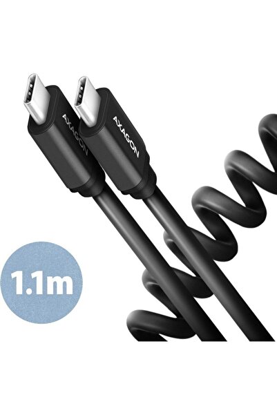 Axagon Cablu USB-C - USB-C 1,1 m Negru (BUCM-CM20TB)