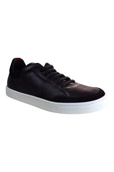 Robinson Ανδρικά Παπούτσια Sneakers 59514 Μαύρο Δέρμα
