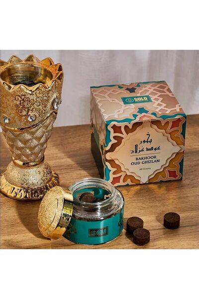 Solo Collection بخور عود غيزلان الفاخر - 60 جرام