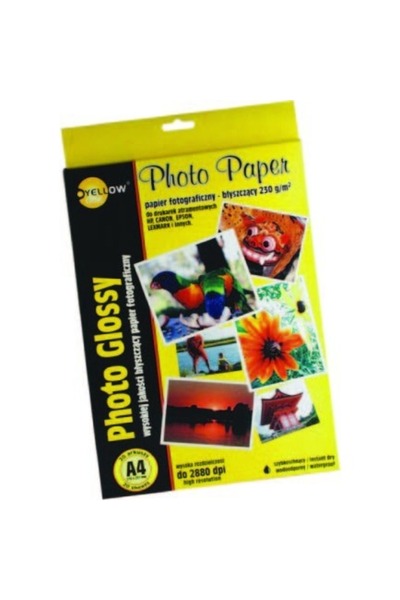 Other Hârtie foto galbenă A6 230 g/m² lucioasă
