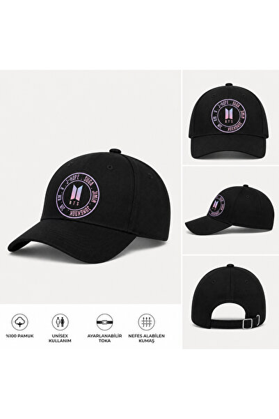 barsdepo Καπέλο Unisex με στάμπα BTS