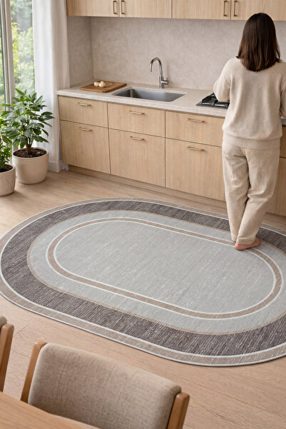 Aden Art Board Dijital Halı | Modern Makinede Yıkanabilir Kaymaz Tabanlı Halı...