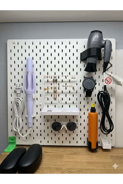 DU&ER 🧱   Skadis Compatible 6-Piece Organizer Set – Watch + Earring + Glasse...