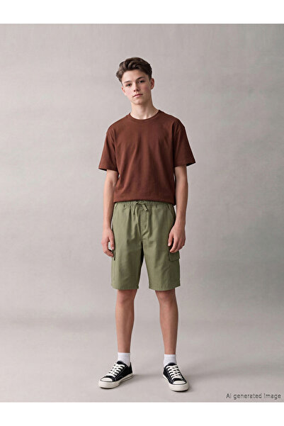 LC Waikiki Boys' Cargo Shorts with Elastic Waist