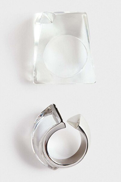 H&M 2-pack rings
