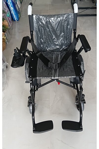 Medikoline FH 105 Katlanabilir Ekonomik Akülü Tekerlekli Sandalye – 120 kg Ka...