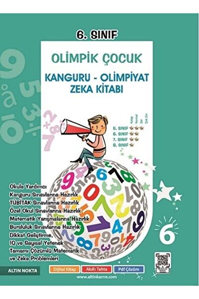 Altın Nokta Yayınevi Altın Nokta Yayınları 6. Sınıf Olimpik Çocuk Kanguru - O...