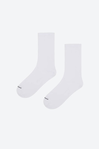 REAL DREAM White Socks with Logo