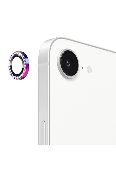 ENKAY Apple iPhone 16e/17e Κρίκος Προστασίας για Κάμερα Colorful