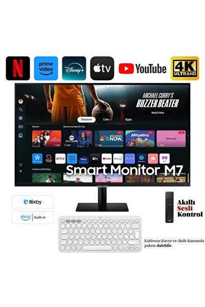 Samsung 82 Ekran 32" Inç Tizen Akıllı-Smart Monitör-TV Wi-fi ,Bluetooth , HDM...