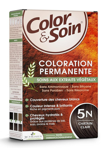 Color Soin Organik Saç Boyası 5N Gün Işığı Kestane