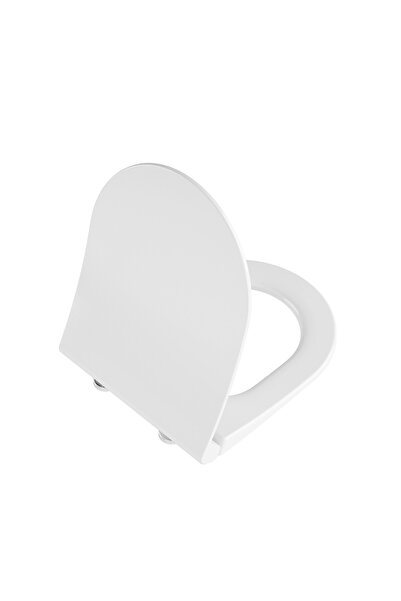 VitrA Universal 210-003R009 Slim Soft Klozet Kapağı, Yavaş Kapanır, Beyaz