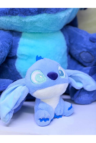 Stitch mavi pelüş anahtarlık