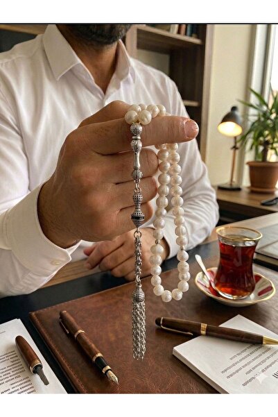 Tesbihcim Çeken Bilir Doğal İnci Tesbih
