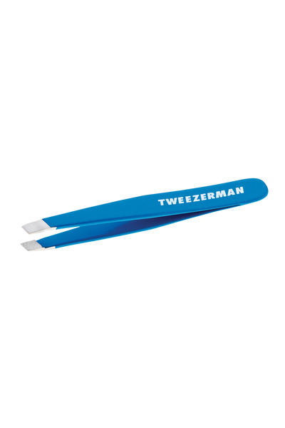 Tweezerman Mini Slant Tweezer Bahama Blue - Bahama Blue Tweezers