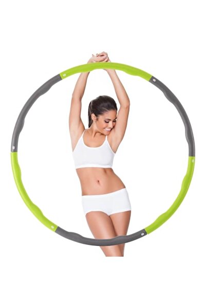 Kesment Hula Hoop with Massage, Detachable, lila/Grey, 95 cm