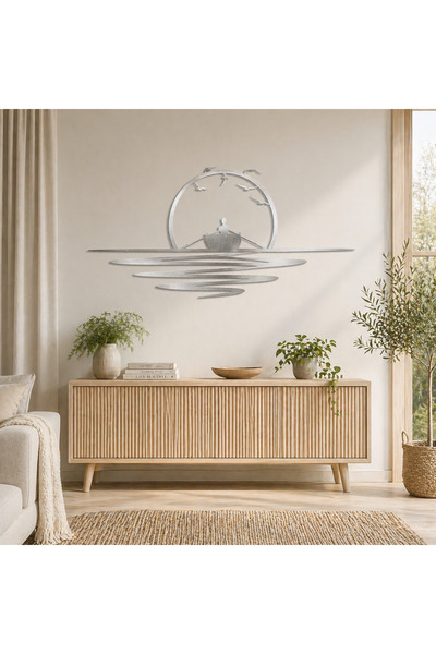UYART HOME Modern Metal Duvar Tablosu | Salon & Ofis Duvar Dekoru | Premium M...