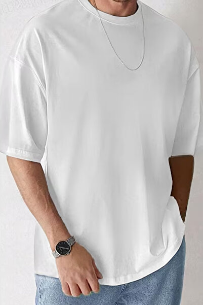 ZOKAWEAR Unisex Real Oversize Fit Premium Fabric Cotton Basic Plain Unprinted...