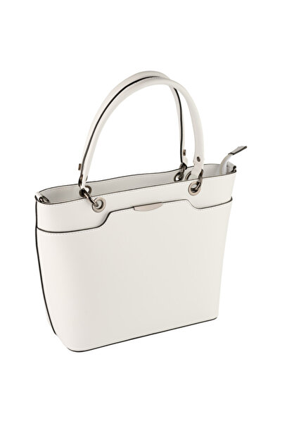 AZZURA Federica Bag, 100% Leather White