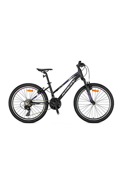 Kron XC75 V-FREN 24 JANT 13cm KADRO SİYAH-MOR BİSİKLET