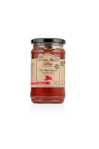 Datça Murat Çiftliği Organik Tatlı Biber Salçası 300 gr