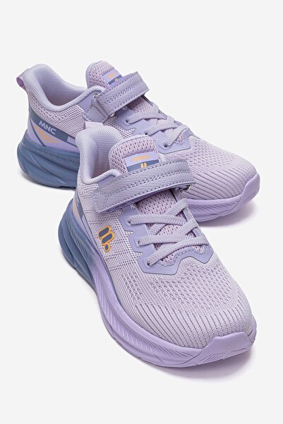 Minican Unisex Kids' Lilac Casual Sports Shoes