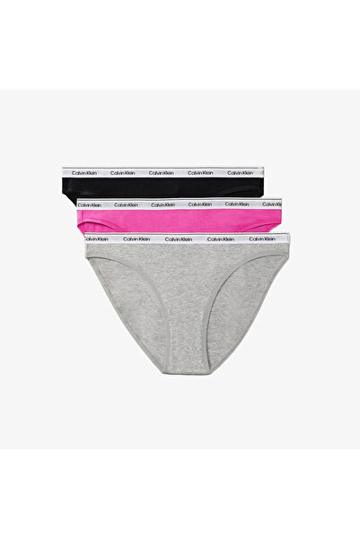 Calvin Klein 3'lü Kadın Mor Külot