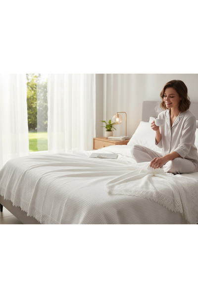 Love home %100pamuk 220x230 pike yatak örtüsü