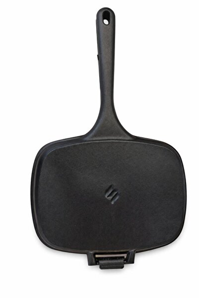 Sürel Döküm 25x18 cm Oval Izgara Tost Tavası