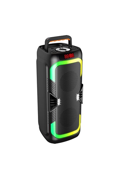 Çeşithane ABS-4220W Taşınabilir Bluetooth Hoparlör Çift Hoparlörlü-Siyah