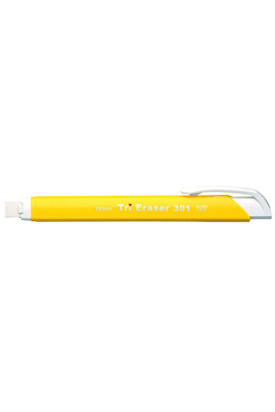 PENAC Radiera mecanica Tri Eraser, triunghiulara, 100% cauciuc - corp galben