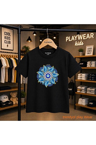 playwear Μπλουζάκι με στάμπα Sea Star Evil Eye 100% παιδικό unisex μπλουζάκι ...