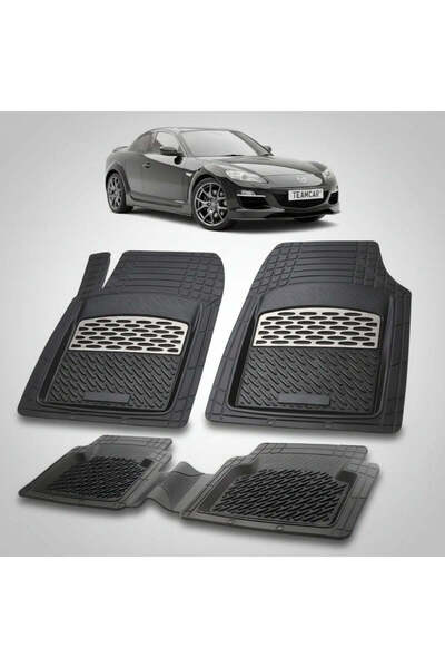 TEAMCAR Мазда RX-8 SE Фейслифт Купе 2008-2012 Стелки за под |   Сребърна верс...