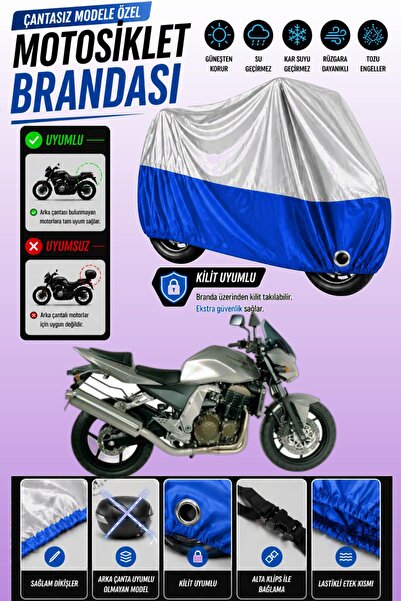Cemku Twin غطاء محرك متوافق مع كاواساكي Z 750 باللون الرمادي من الأعلى والأزر...