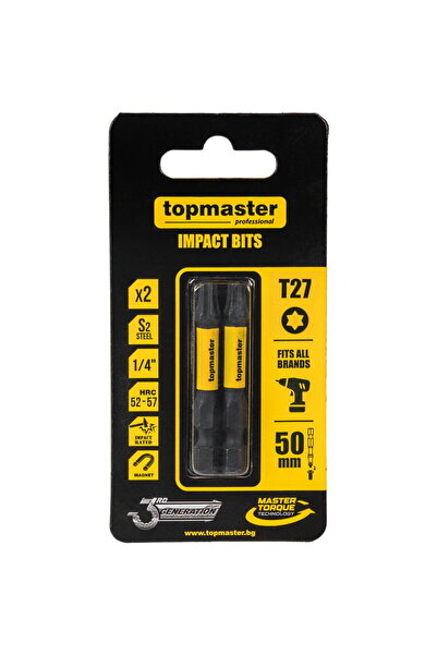 Top Master Pro Bit de impact 50mm TX27, 2 buc. TMP