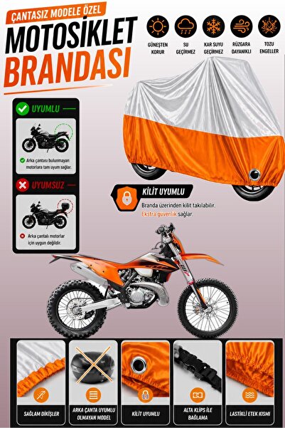 Cemku Twin Top Gray - Bottom Orange Ktm 250 Exc Tpi Compatible Engine Cover, ...
