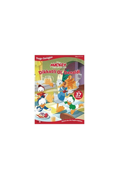 Beta Kids Disney Eğitsel Duygu Günlüğüm Dikkatli Ol,Donald!