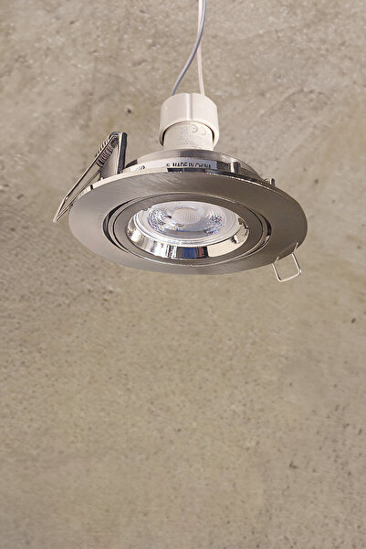 STUDIO BESTAR LIGHTING Sıva Altı Satin Krom Kaplama Hareketli Spot