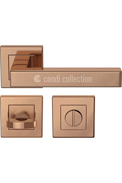 Condi Collection 101KB PVD Bronz Wc Paslanmaz Çelik Kapı Kolu