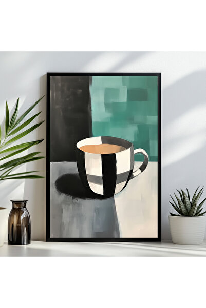 LudenHome Mutfak Tasarımlı Çerçeve Görünümlü Mdf Tablo 20 x 30 CM