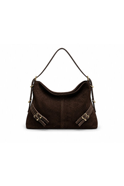 PaminBags Aksesuar Real Suede Leather Buckle Casual Bag Pmn0059
